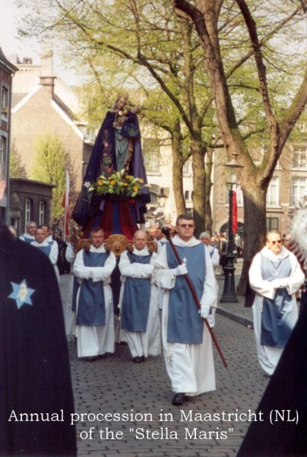 Porte-Guilde Notre-Dame de la Mer (Stella Maris) à Maastricht (Pays-Bas)