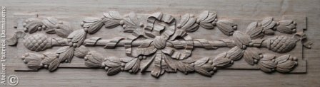 Portes intérieures sculptées en chêne | Panneaux bois sculpté